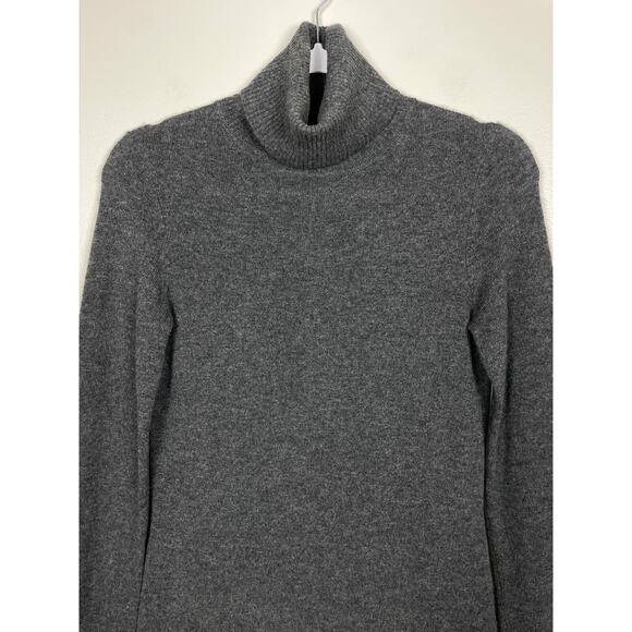 Theory Ursell Risk Dress Gray & Plaid Small Cashmere Wool Preppy Acadamia - Picture 3 of 11